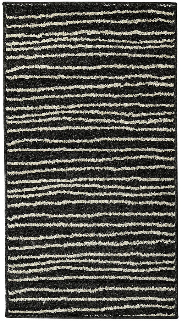 Koberce Breno Kusový koberec LOTTO 562/FM6B, čierna,200 x 285 cm