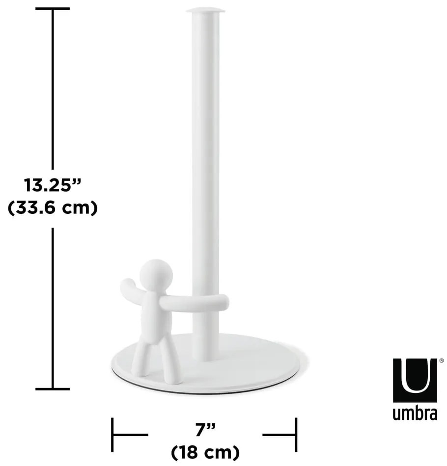 Oceľový držiak na kuchynské utierky ø 19 cm Buddy – Umbra