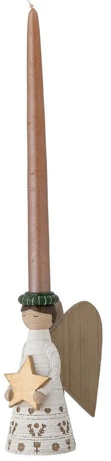 Polyresinové svietniky s vianočným motívom v súprave 4 ks Abba - Bloomingville