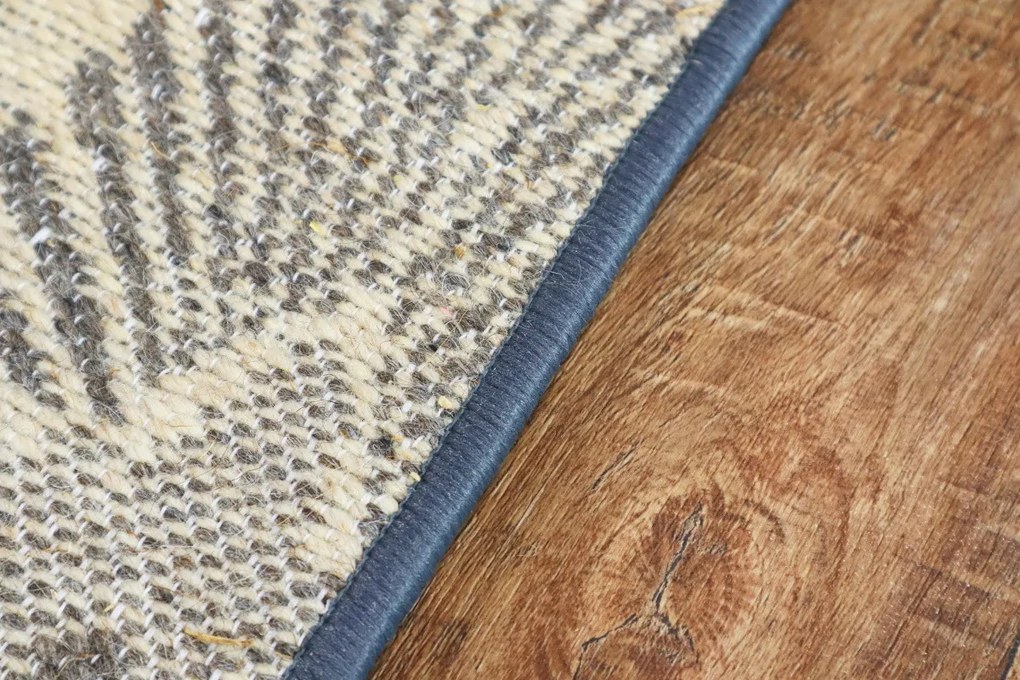 Ručne tkaný voňavý kusový koberec Vetiver 05, 120x170, béžová, exteriér, Mujkoberec Original