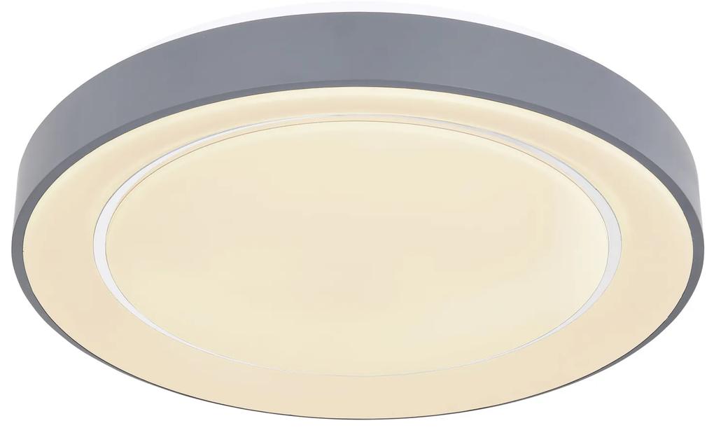 GLOBO Stropné LED osvetlenie JADA, 36W, teplá biela-studená biela, 49cm, okrúhle