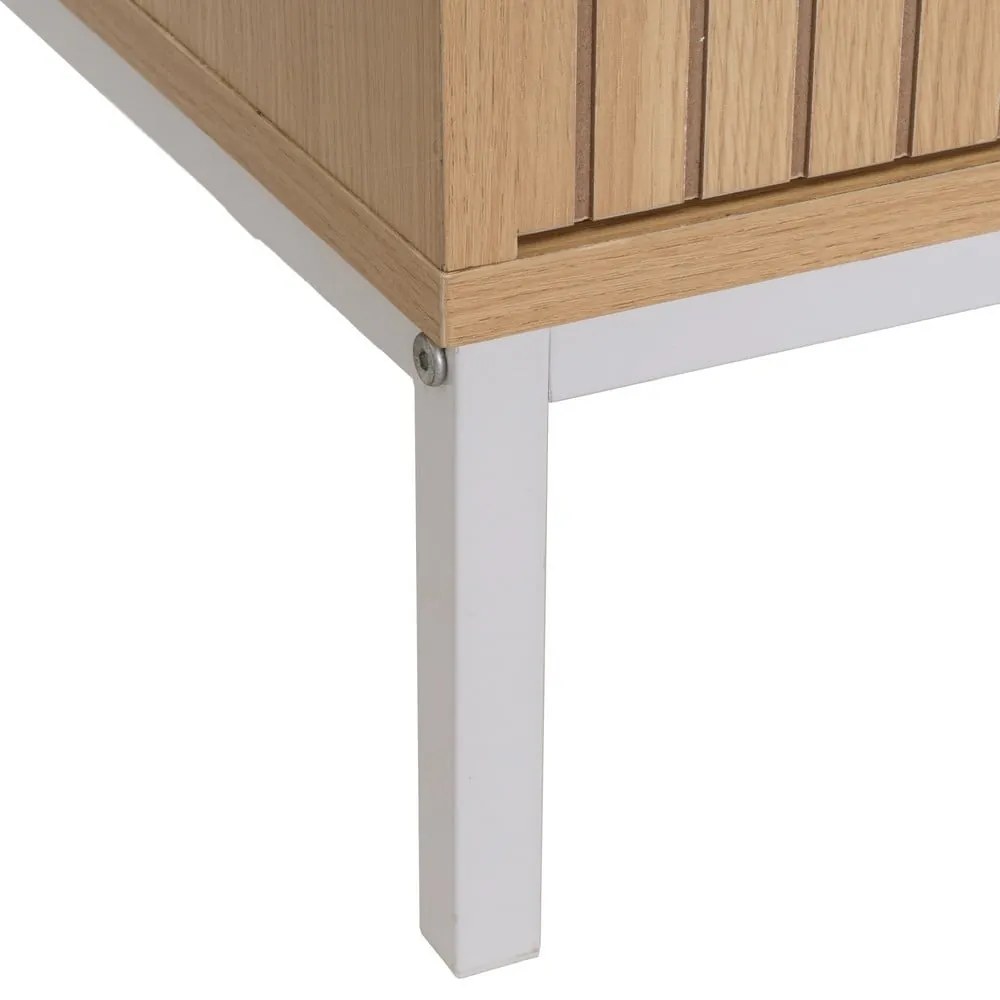 TV stolík v dekore duba v prírodnej farbe 120x45x40 cm Mid-Lines – Casa Selección