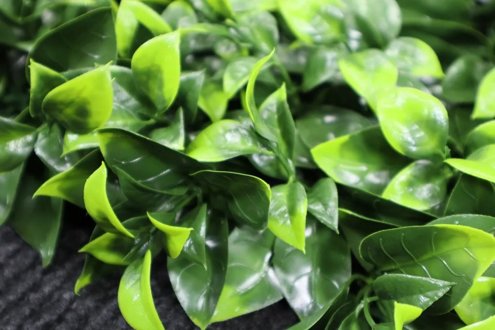 Umelý rastlinný panel FRESH LIGHT GREEN 50 x 50 cm - Panel 50x50 Europe Grass