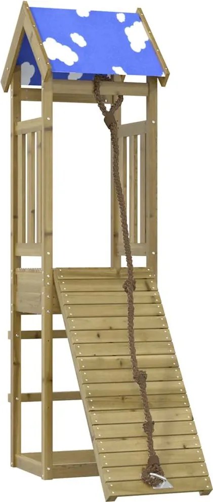 vidaXL Vonkajšia súprava na hranie impregnovaná borovica