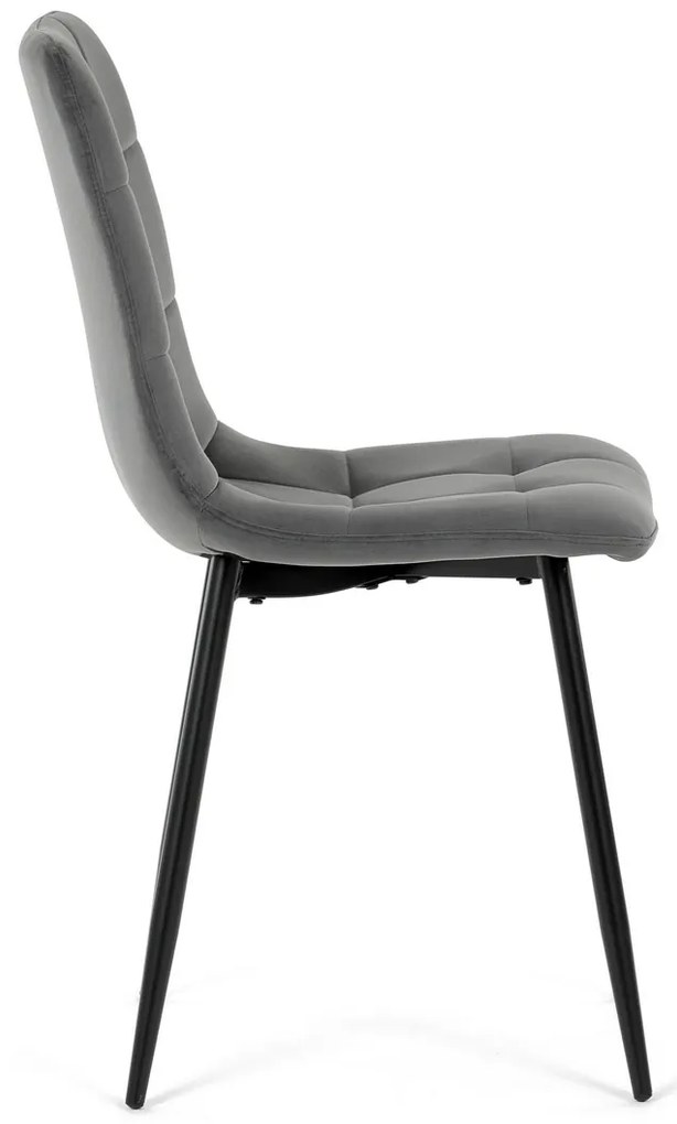 Súprava jedálenských stoličiek CT-281 GREY4, 4 ks