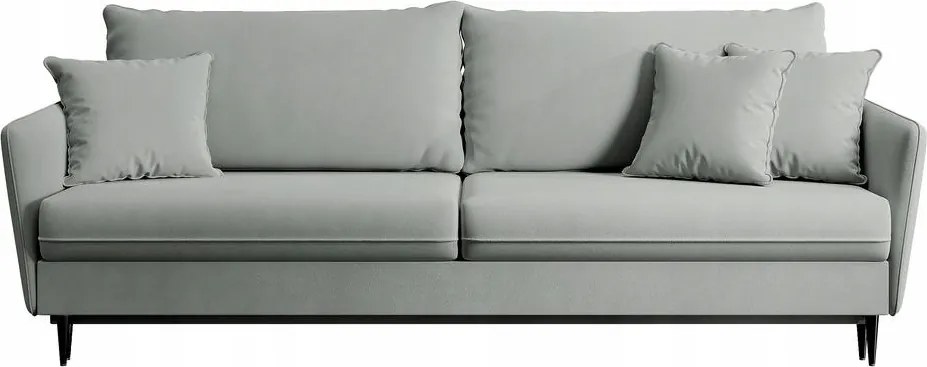 Pohovka trojsedačka Vivaldio (sivá čierna)