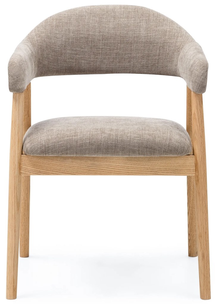 Jídelní křeslo Sorrento béžové/dub