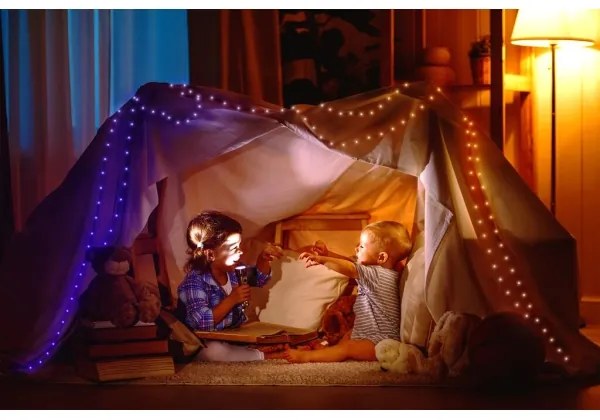 Twinkly TWD200STP-TEU - LED RGB Vonkajší stmievateľný pásik 200xLED 10m IP44 WiFi