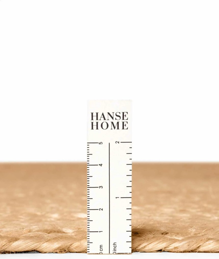 Hanse Home, Kusový koberec Jute Braided 106005 Gold ovál, 160x230 ovál, béžová, chodba / predsieň