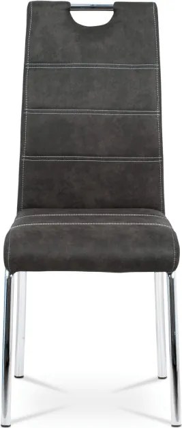 Jedálenská stolička sivá HC-486 GREY3