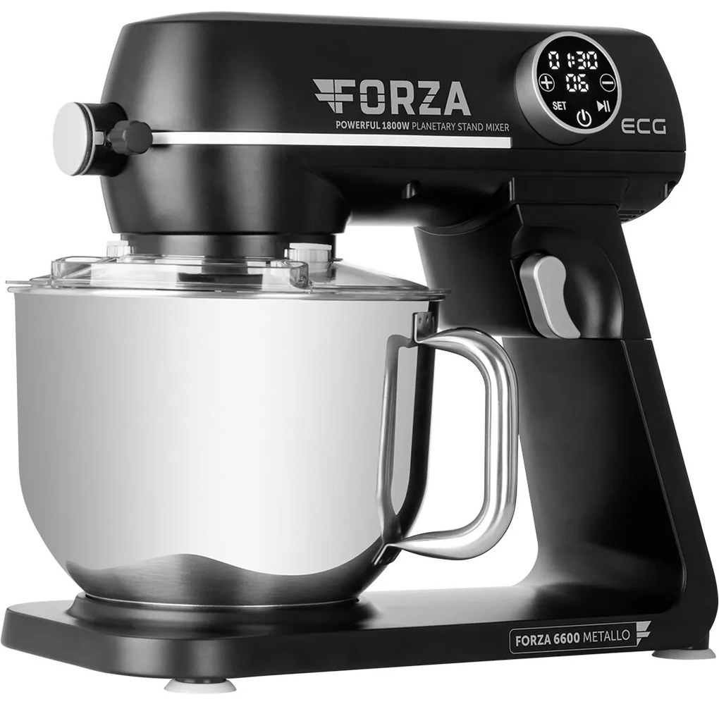 ECG Forza 6600 kuchynský robot Metallo Nero