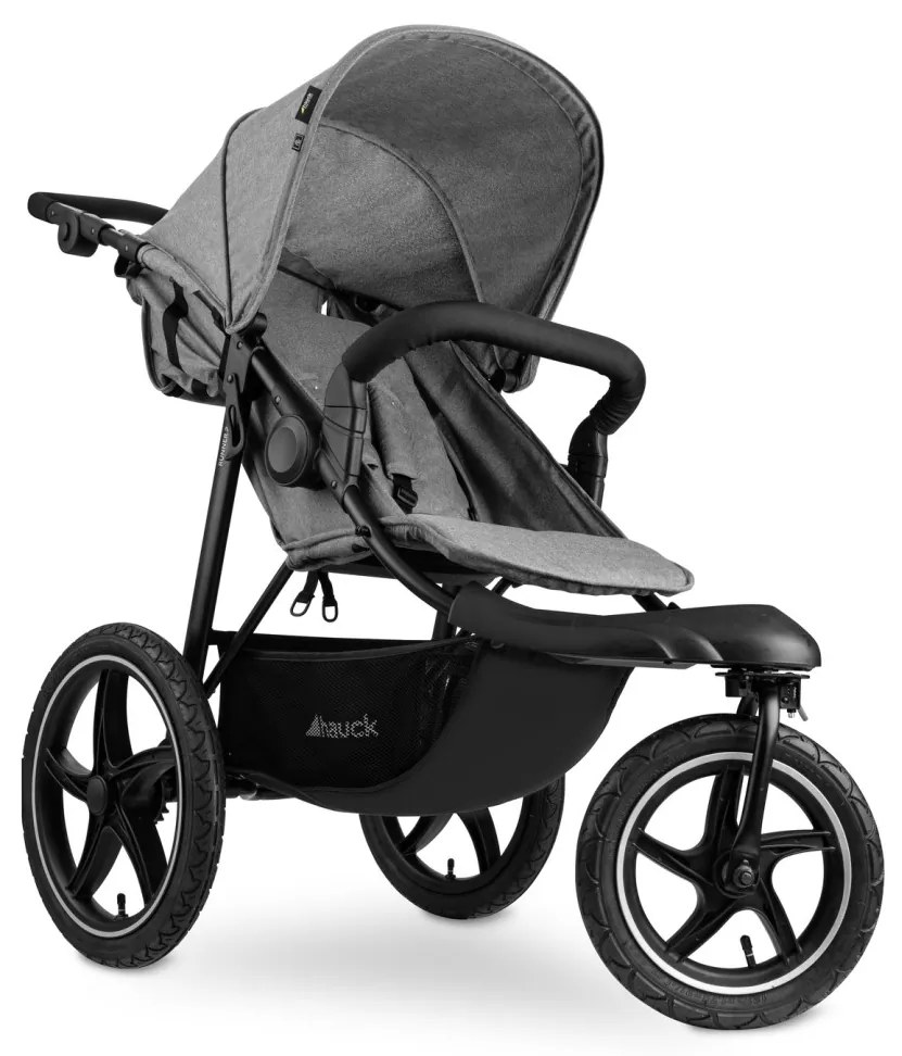 Trojkolesový kočík Hauck Runner 2 EDICE Melange grey