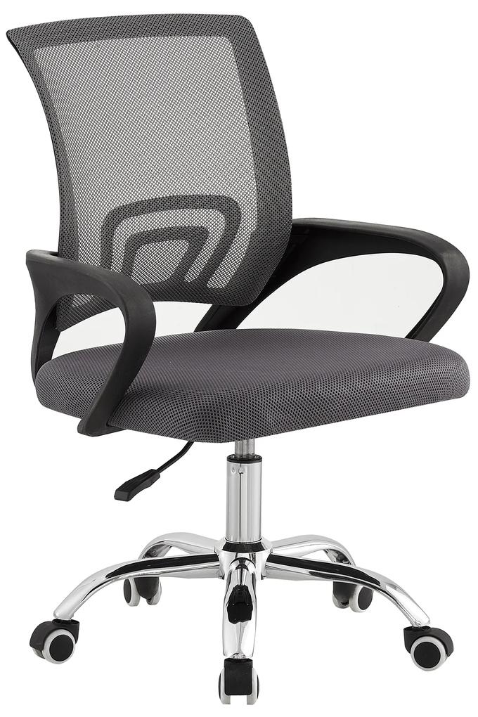 Kancelárska stolička, sivá/čierna, DEX 4 NEW