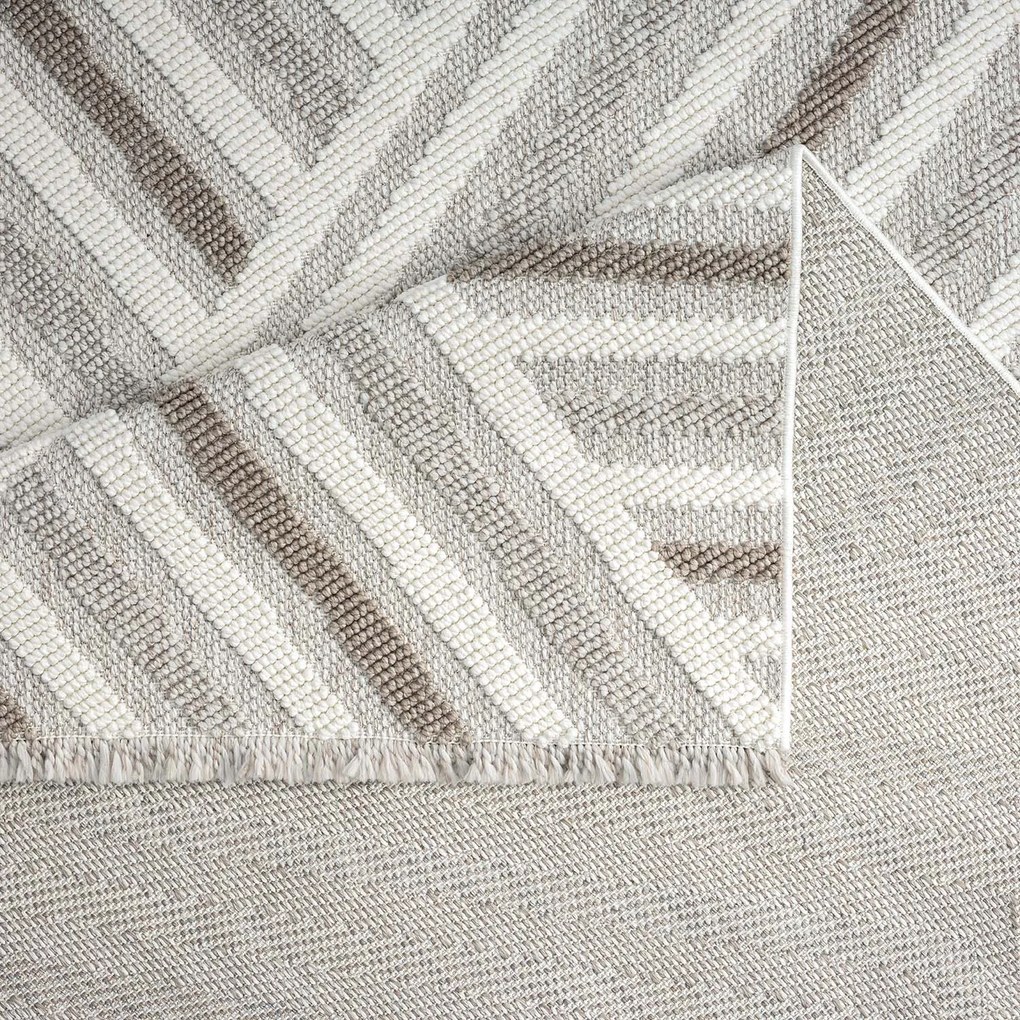 Dekorstudio Moderný koberec LINDO 7590 - béžový Rozmer koberca: 200x290cm