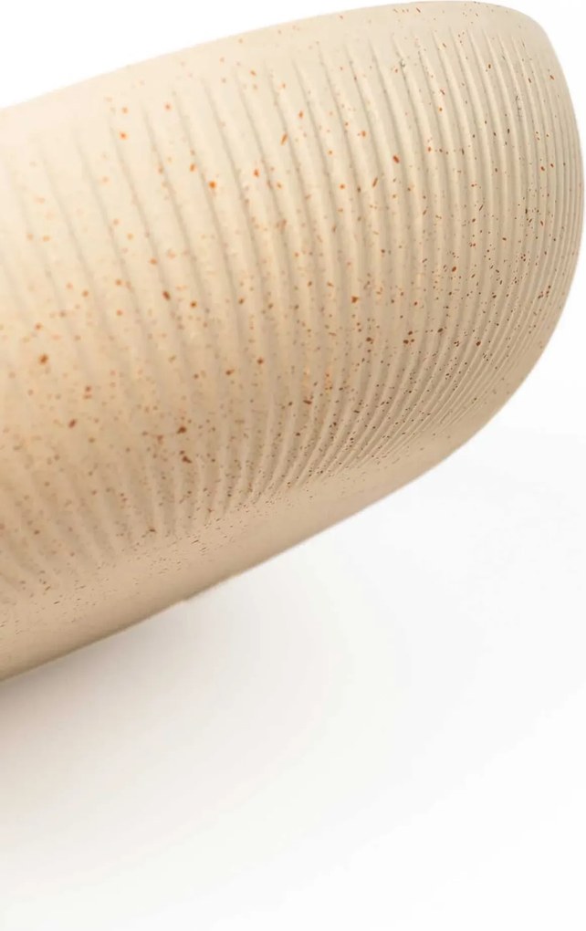 Okrasná miska PLANA, sklolaminát, priemer 34 cm, čierna