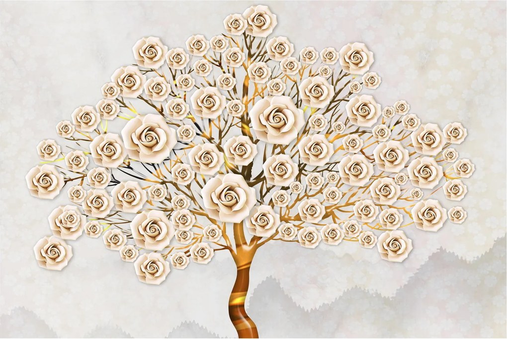 Obraz kvetinového stromu (90x60 cm)