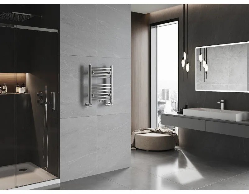 Mexen Ares, vykurovacie teleso 500x400 mm, 141 W, chrómová, W102-0500-400-00-01