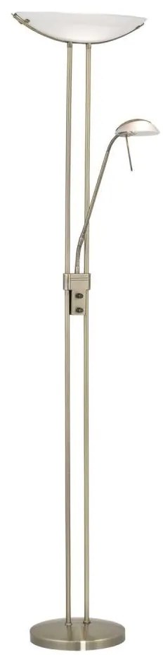 EGLO 85974 - Stmievateľná stojacia lampa BAYA 1xR7s/230W + 1xG9/33W bronz