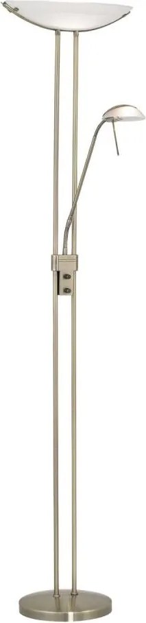 EGLO 85974 - Stmievateľná stojacia lampa BAYA 1xR7s/230W + 1xG9/33W bronz