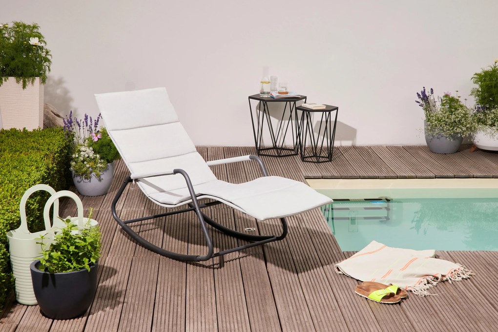 XXXLutz HOJDACIE LEŽADLO, sivá Siena Garden - Online Only záhrada - 001376003901