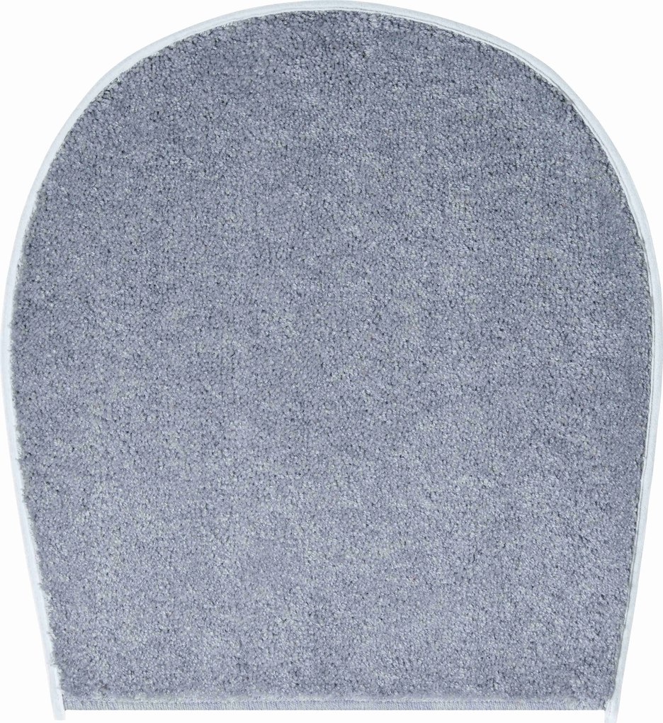 GRUND Kúpeľňová predložka FANTASTIC šedá Rozmer: 47x50 cm - na víko od WC nebo jako podsedák na židli
