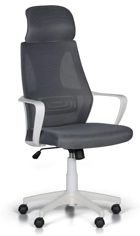 Kancelárska stolička FRESH 1+1 ZADARMO, sivá