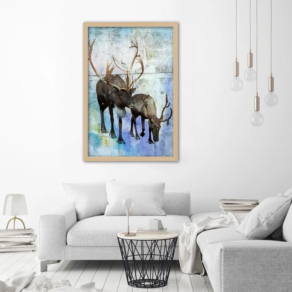 Gario Plagát Jelene a soby Farba rámu: Bez rámu, Rozmery: 30 x 45 cm