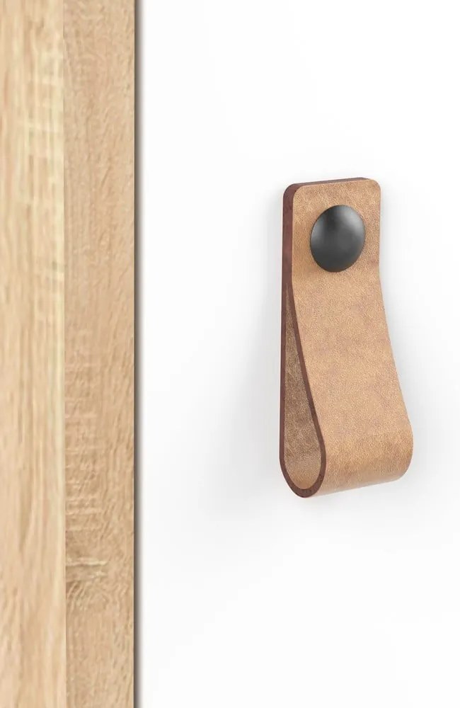 Pracovný stôl s doskou v dubovom dekore 50x115 cm Oxford – TemaHome