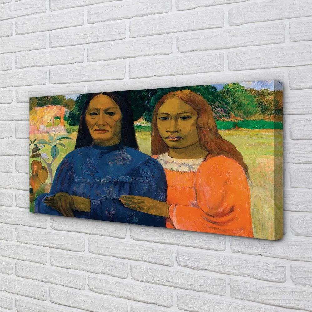 Obraz canvas Umenie portrét ženského 120x60 cm