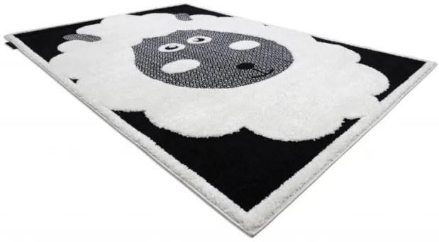 Koberec JOY Sheep krém / čierny