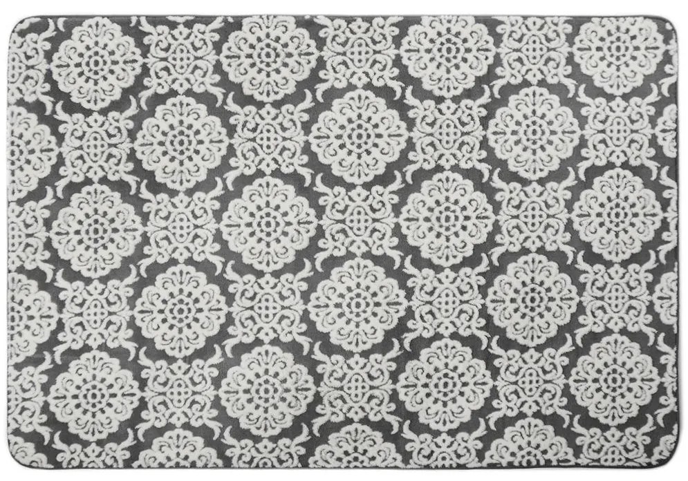 Tutumi Bolonia, plyšový 3D koberec 140x200cm, šedá, SHG-04002