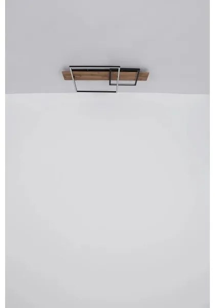 Globo 67289D1 - LED Stropné svietidlo VANNI LED/24W/230V hnedá/čierna