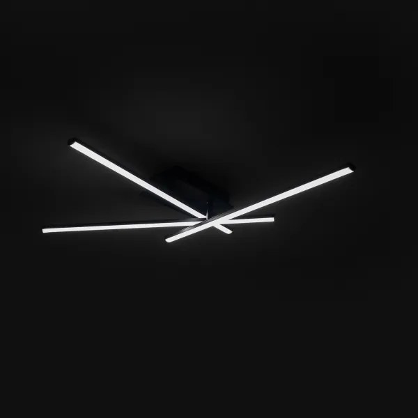 Brilagi - LED stropné svietidlo STRIPES LED/30W/230V čierna