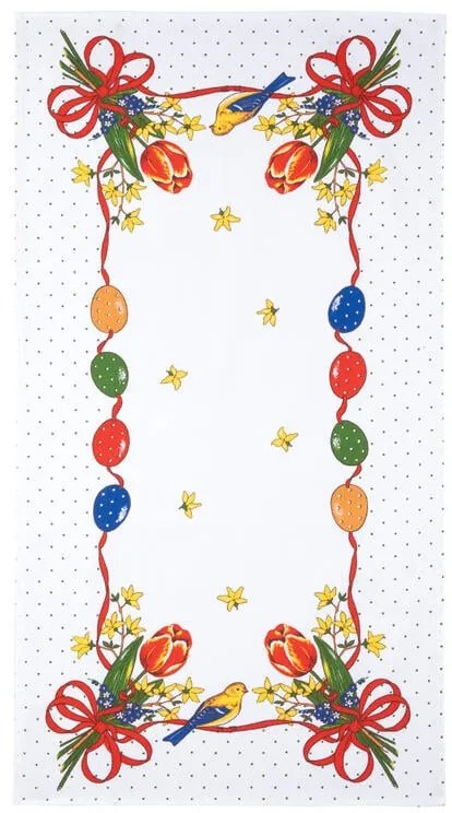 Veľkonočný behúň TULIPÁN 45 x 85 cm