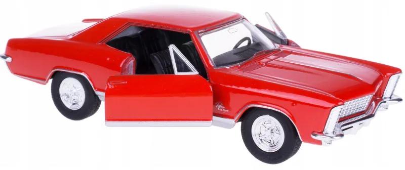 008805 Kovový model auta - Nex 1:34 - 1965 Buick Riviera Gran Sport Červená