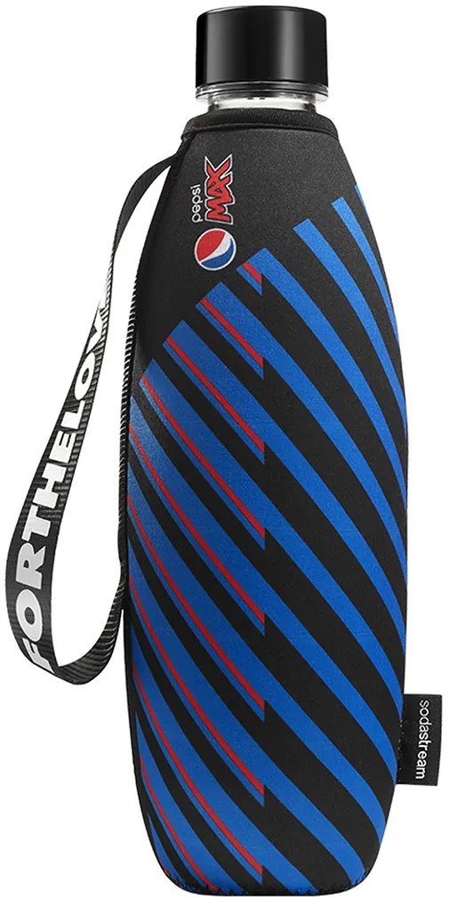 SODASTREAM Obal na fľaše Fuse 1L PEPSI-STRIPES 42004362