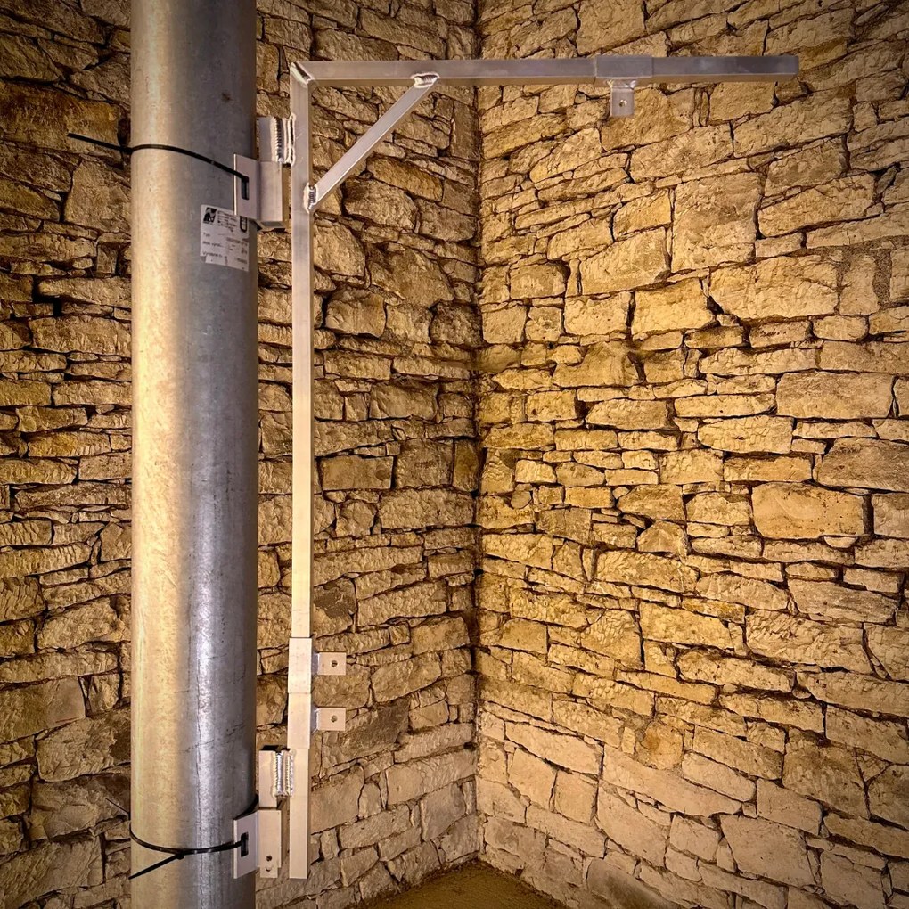 DECOLED LED svetlo s hviezdami, sada pre VO, 45 cm, teplá biela