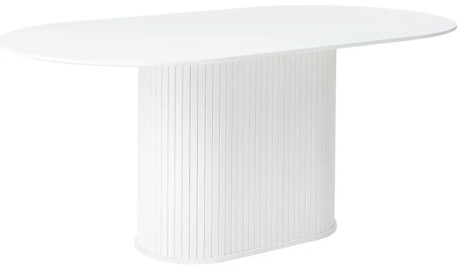 Okrúhly jedálenský stôl 95x180 cm Nola – Unique Furniture