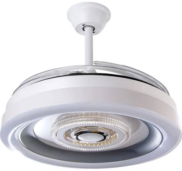 LED Stmievateľný stropný ventilátor LED/60W/230V + diaľkové ovládanie