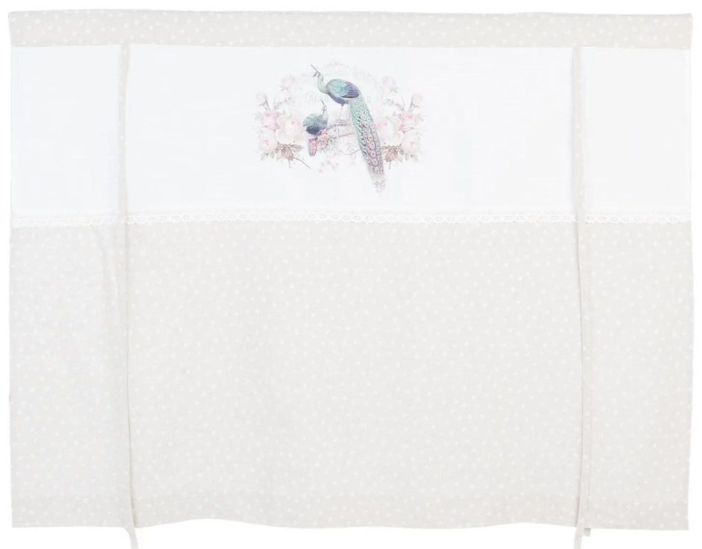 Záclonový páv 120 * 90 cm