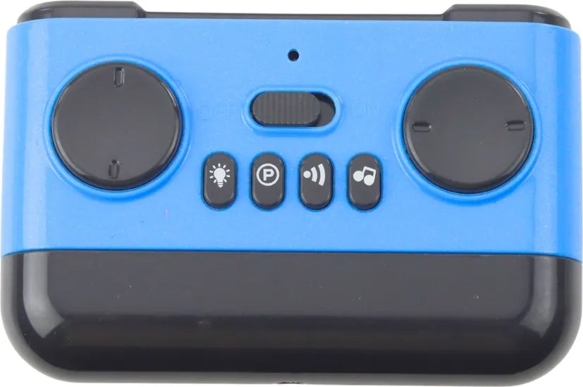 LEAN Toys Elektrické športové auto diaľkovo ovládaná nabíjacia stanica Blue