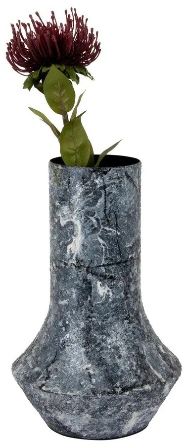 Čierna váza (výška 31 cm) Mosaic Marble – PT LIVING