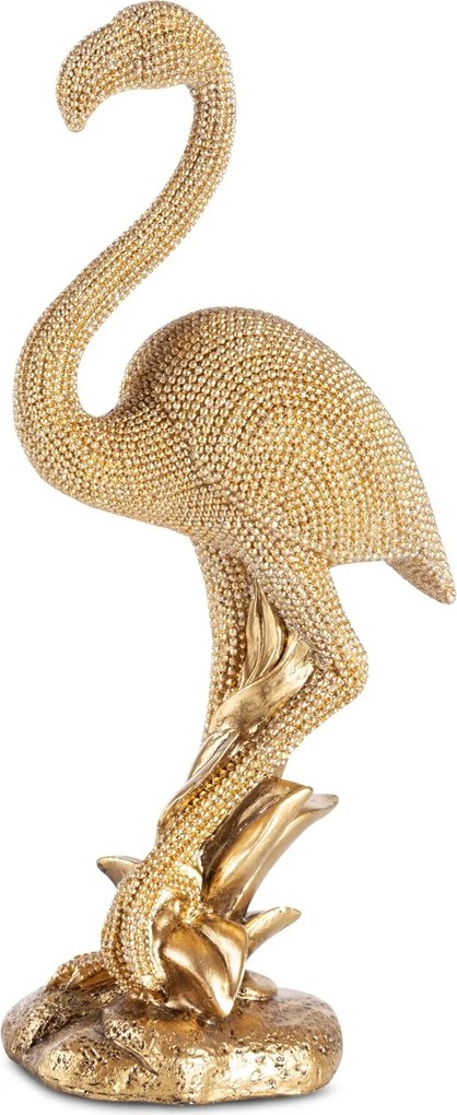 DEKORAČNÁ SOŠKA ELDO 12X8X27 CM ZLATÁ