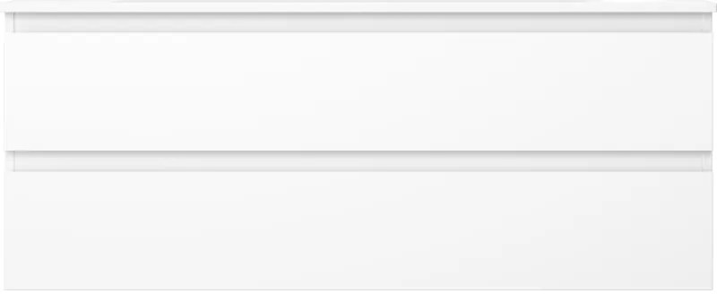 Mexen Orio, kúpeľňová skrinka 120 cm s umývadlom Vela, 2 zásuvky, biela matná, 91A10-12047-2-BFF01-W23M01