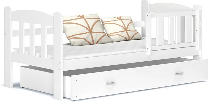 GL Tedi 160x70 Biela detská posteľ | BIANO