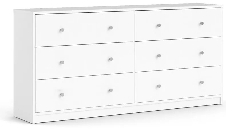 Biela komoda Tvilum May, 143 x 68 cm