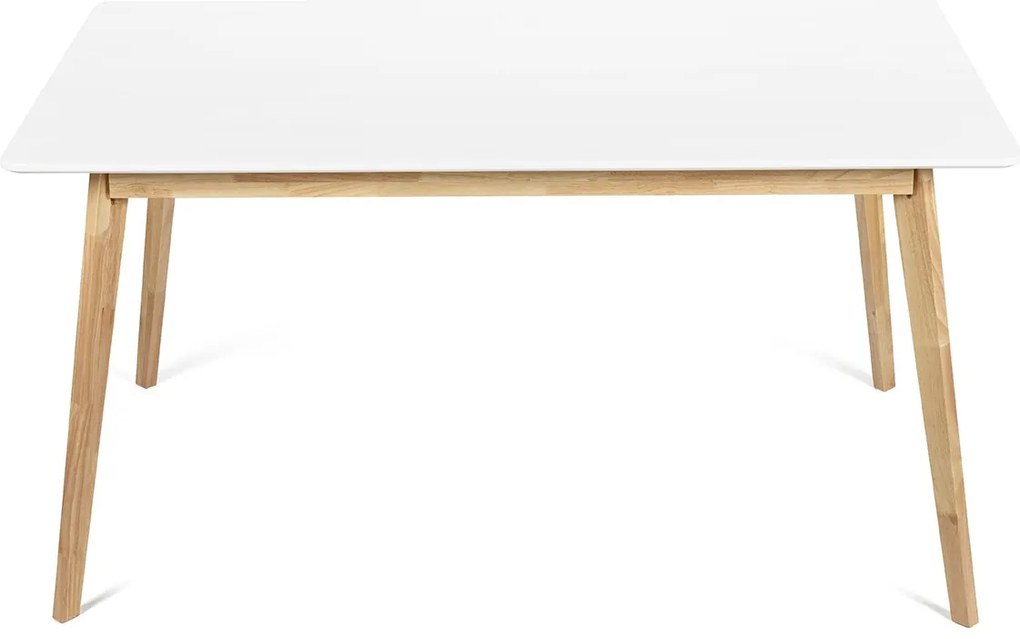 Noela Škandinávsky jedálenský stôl SCANDINAVIA 150 biely