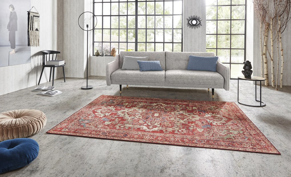 Nouristan - Hanse Home koberce Kusový koberec Asmar 104018 Orient / Red - 160x230 cm