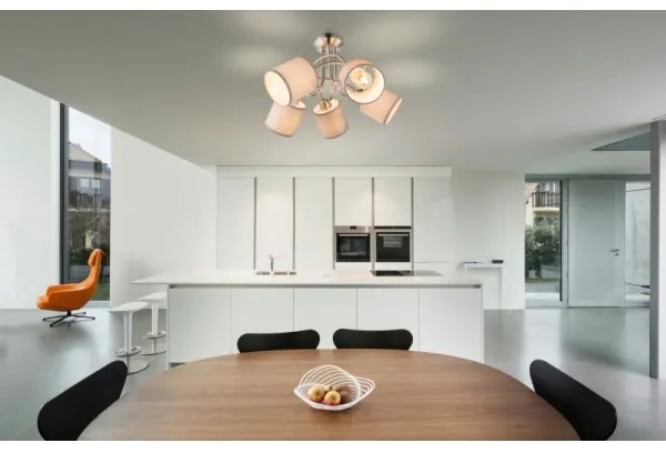 Globo 15185-5D - Prisadený luster PACO 5xE14/25W/230V