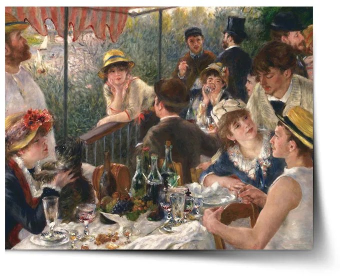 Sablio Plagát Raňajky veslárov - Auguste Renoir - 60x40 cm